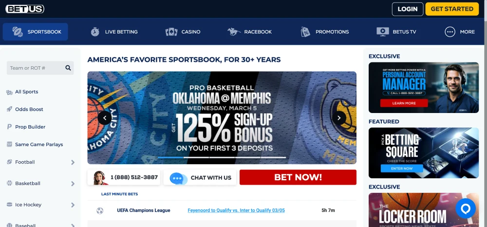 betus sportsbook